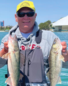 Off Shore Pro Staffer Captain Don Ollie knows that both monofilament andsuper braid lines have a time and place in the trolling scene.