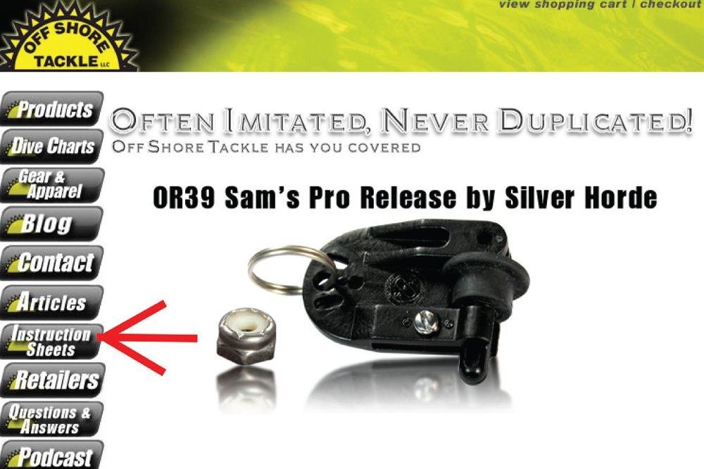 INSTRUCTION SHEETS ARE HERE TO HELP - The Off Shore Release