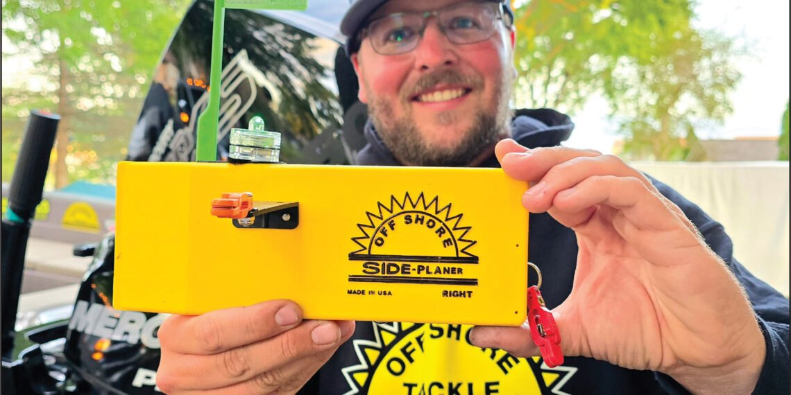 Captain Noah Humfeld guides multi species both inland and Great Lakes while utilizing Off Shore boards in both daytime and night time applications.