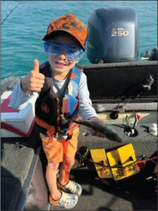 Pro Staffer, Captain Rob Barnes uses Snap Weights often in his guiding andpersonal fishing with his son, Everett, to target walleye and other species.